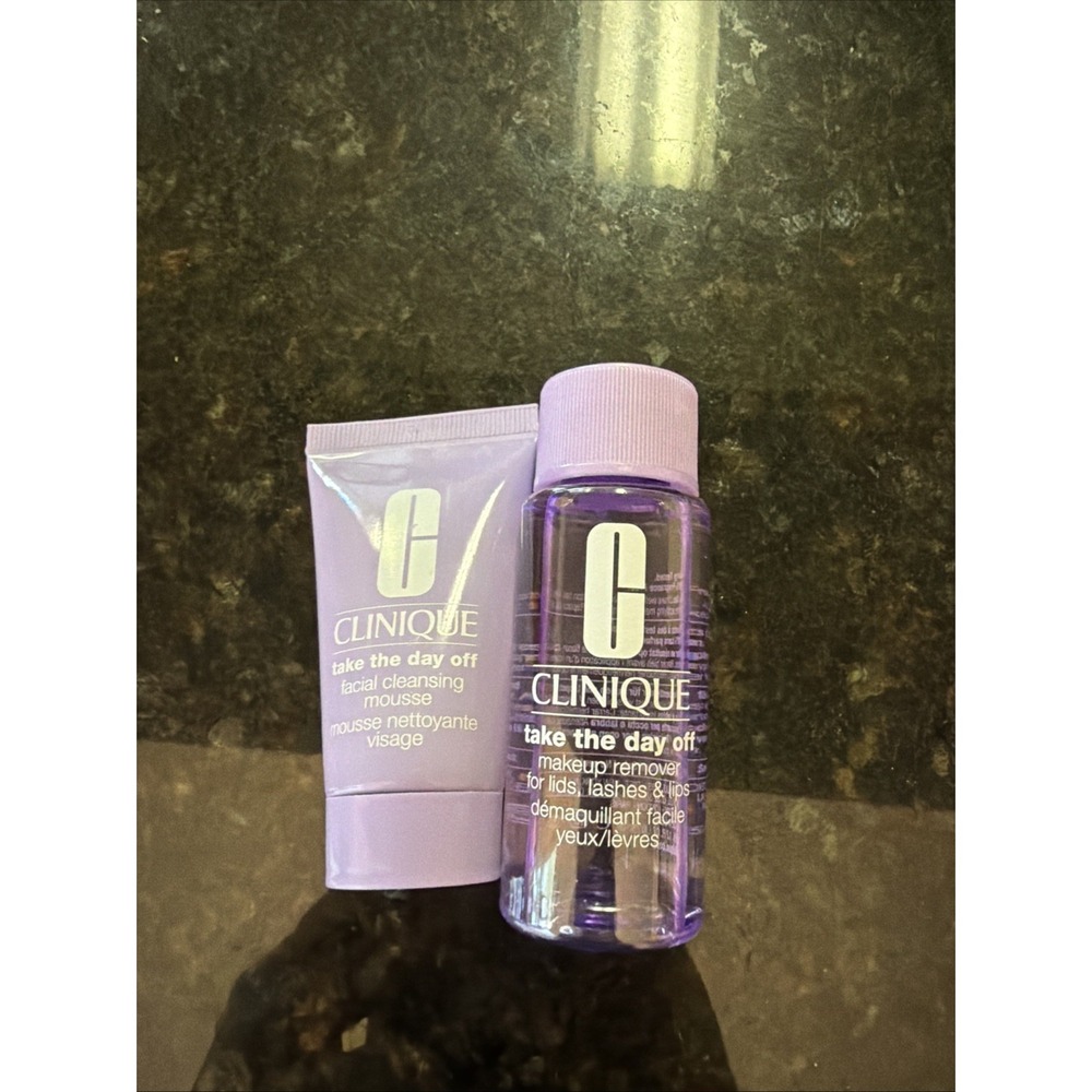 Clinique Take The Day Off Facial Cleansing Mousse And Makeup Remover For Eyes